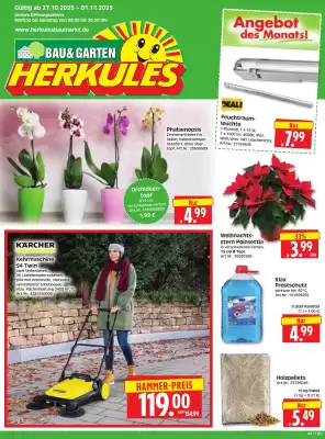 Herkules Baumarkt Prospekt (gültig bis 1-11)