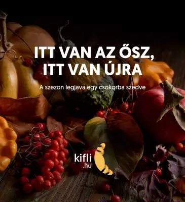 Kifli.hu akciós újság (érvényes eddig: 2-11)