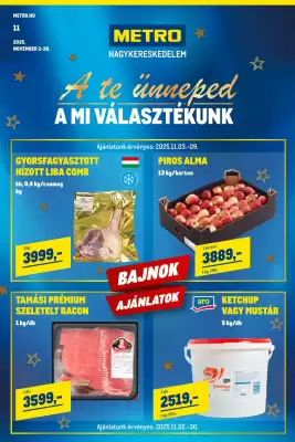Metro akciós újság (érvényes eddig: 30-11)