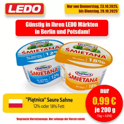 LEDO Prospekt (gültig bis 28-10)