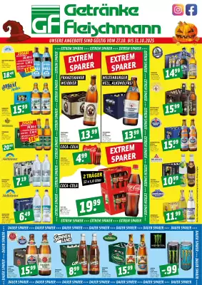Getränke Fleischmann Prospekt (gültig bis 1-11)