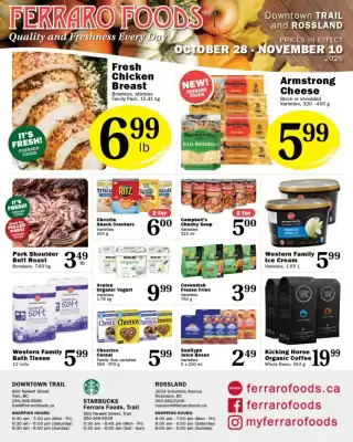 Ferraro Foods flyer (valid until 10-11)