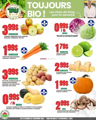 Marches Tau flyer (valid until 10-11)