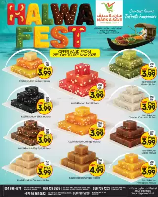 Mark & Save catalogue (valid until 9-11)