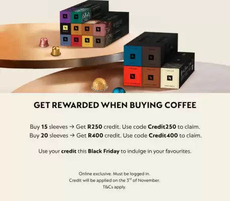 Nespresso catalogue (valid until 3-11)