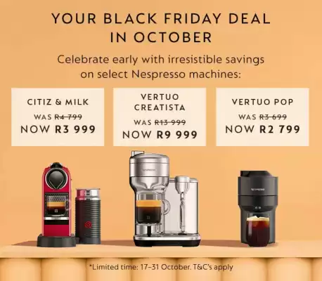 Nespresso catalogue (valid until 31-10)
