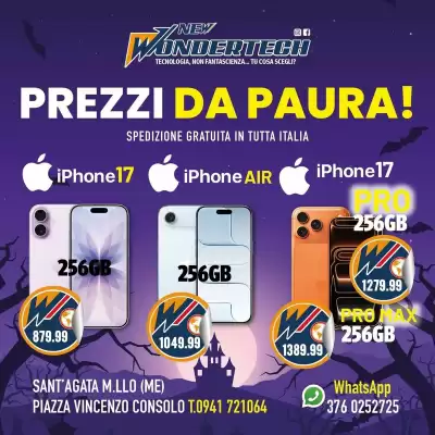 Volantino New Wondertech (valido fino al 3-11)