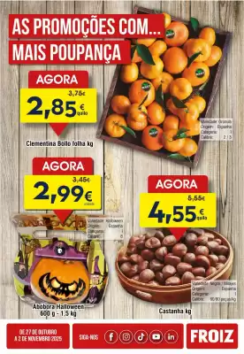 Folheto Froiz (válido até 2-11)