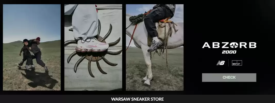Warsaw sneaker store akciós újság (érvényes eddig: 3-11)