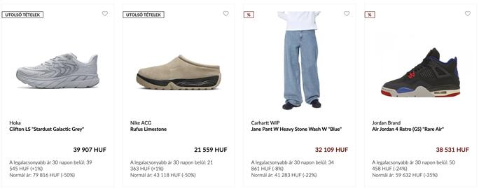 Warsaw sneaker store akciós újság hét 44 Oldal 3