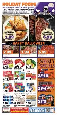Holiday Foods weekly ad (valid until 2-11)