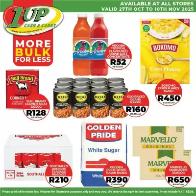 1UP catalogue (valid until 10-11)
