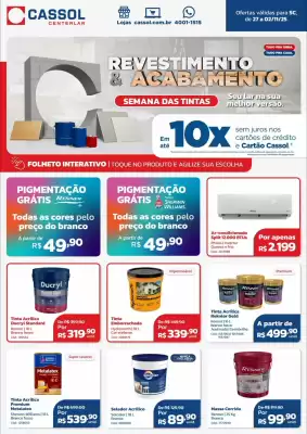 Encarte Cassol (válido até 2-11)