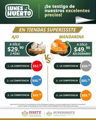 Catálogo SuperISSSTE (válido hasta 2-11)