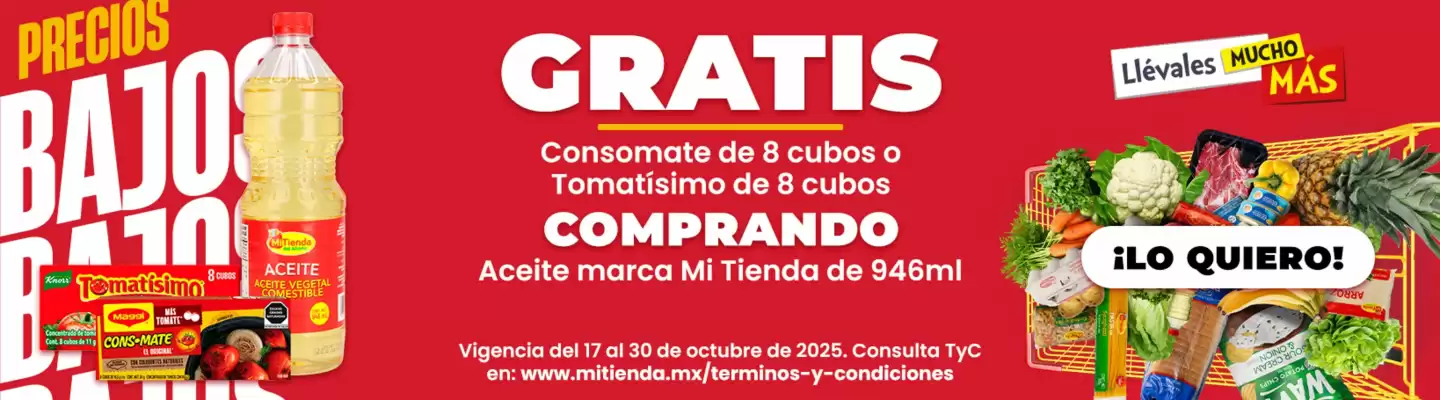 Folleto Mi Tienda del Ahorro (válido hasta 30-10)