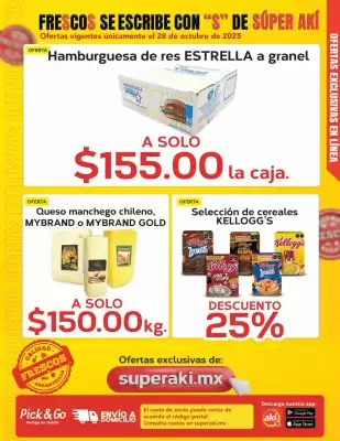 Folleto Super Aki (válido hasta 28-10)