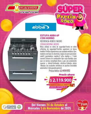 Catálogo MercaCentro (válido hasta 5-11)