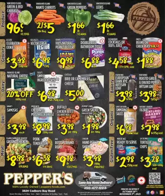 Pepper's Foods flyer (valid until 5-11)