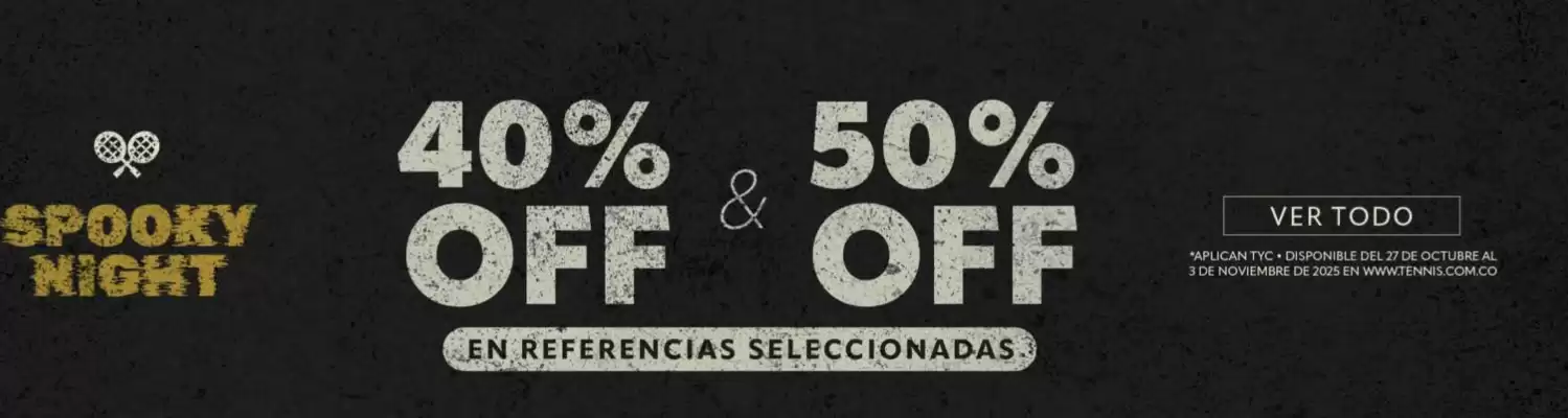 Catálogo Tennis (válido hasta 3-11)