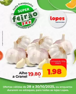 Folheto Lopes Supermercados (válido até 30-10)
