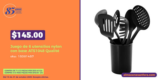 Catálogo Almacenes Anfora Página 1