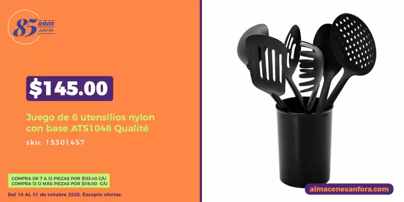 Catálogo Almacenes Anfora (válido hasta 31-10)