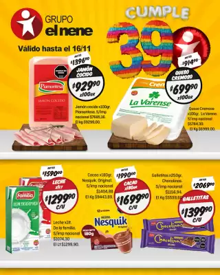 Catálogo El Nene (válido hasta 16-11)