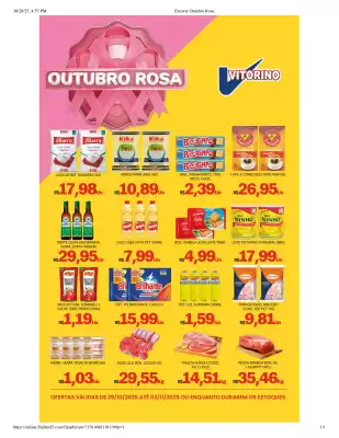 Catálogo Supermercado Vitorino (válido até 3-11)