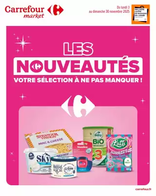Catalogue Carrefour Market (valable jusqu'au 30-11)