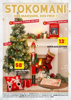 Catalogue Stokomani (valable jusqu'au 16-11)