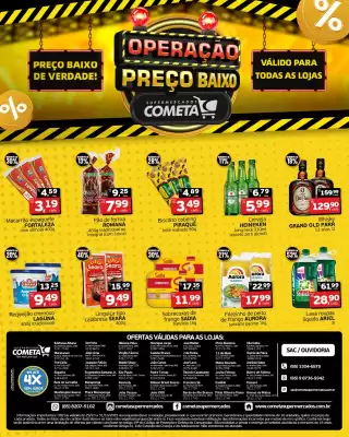 Encarte Cometa Supermercados (válido até 30-10)