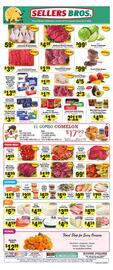 Sellers Bros weekly ad week 44 Page 1