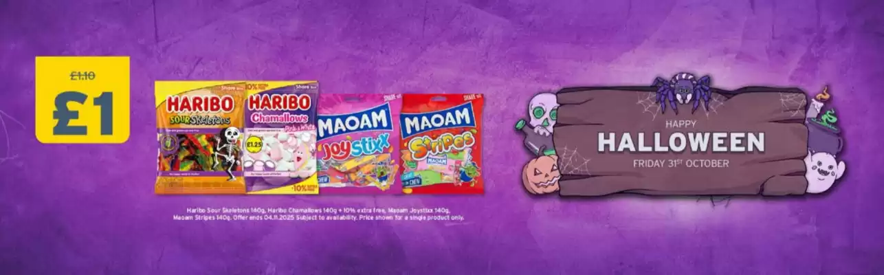 One Stop leaflet (valid until 31-10)