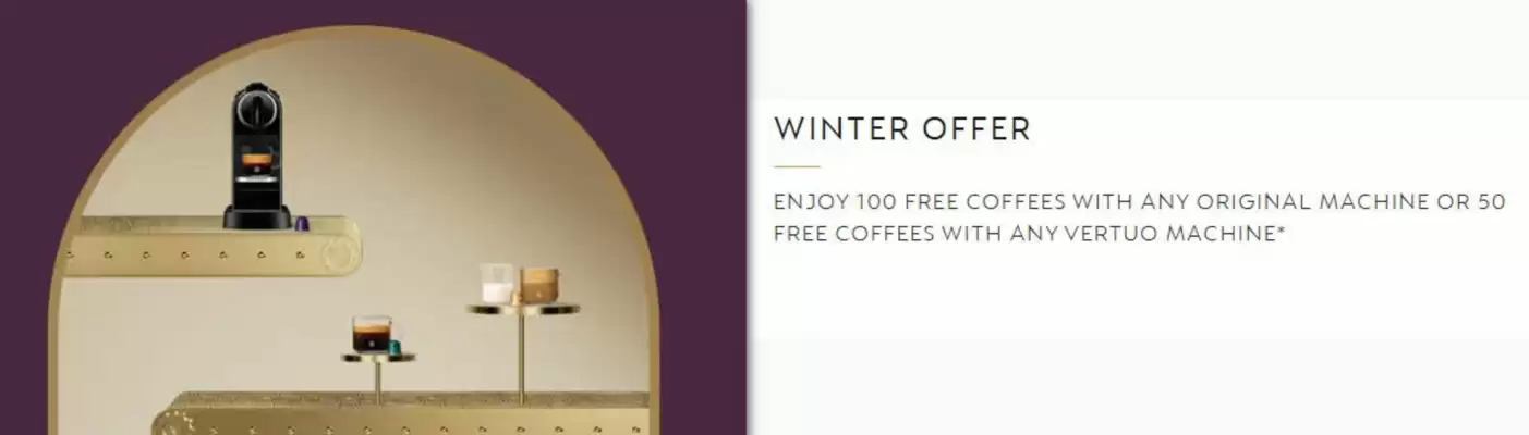 Nespresso leaflet (valid until 29-10)