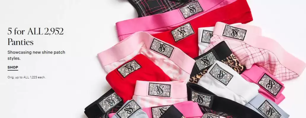 Victoria's Secret leaflet (valid until 29-10)