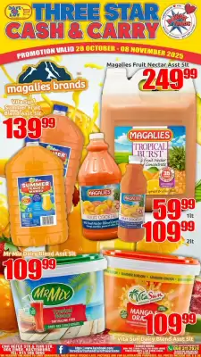 Three Star Cash and Carry catalogue (valid until 8-11)