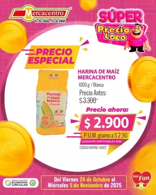 Catálogo MercaCentro (válido hasta 5-11)