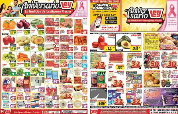 Folleto Casa Ley (válido hasta 29-10)