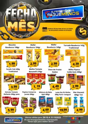 Catálogo Supermercados Pague Menos (válido até 7-11)