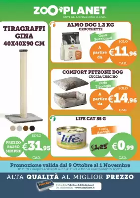 Volantino ZooPlanet (valido fino al 12-11)