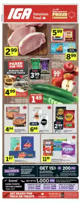 IGA flyer