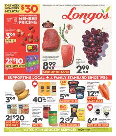 Longo's flyer week 44 Page 1
