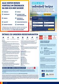 Hofer Reisen Flugblatt Seite 2