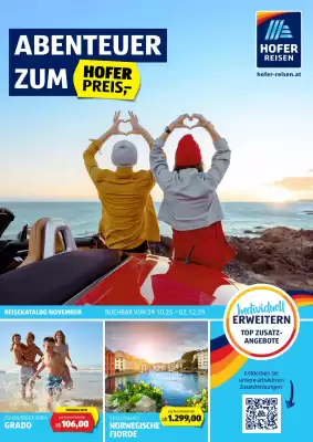 Hofer Reisen Flugblatt (gültig bis 3-12)