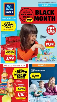 Hofer Flugblatt (gültig bis 7-11)