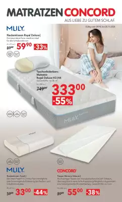 Matratzen Concord Prospekt (gültig bis 6-11)
