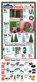 Lowe's weekly ad week 44 Page 1