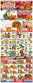 Superior Grocers weekly ad week 44 Page 1
