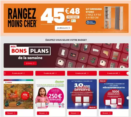 Catalogue Bricomarché (valable jusqu'au 9-11)