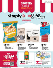 Grocery Outlet weekly ad week 44 Page 1
